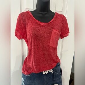 Zenana size small pocket T-shirt